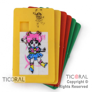 PUZZLE ROMPECABEZAS CON DISEOS DE NENA RETRO HY9110A x 6